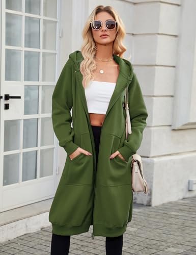RITOSTA Long Sweatshirts Women Hoodie Long Zip Up Jacket Women Transition Coat Autumn Winter Large Size Hoodie