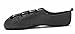 RYAN AND ODONNELL Girls Soft Gel Black Leather Irish Dance Pumps 2 UK - with Free Drawstring Bag -