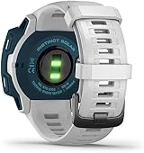 Garmin Instinct Solar Surf Edition Rugged GPS Smartwatch Tide Data Cloudbreak view 2