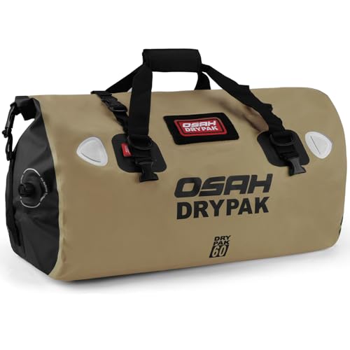 OSAH DRYPAK wasserdichte Rucksack Dry Bag – Wasserfeste Reisetasche Seesack, Rolltop, Großem Stauraum, Vielseitige wasserdichte Tasche für Camping, Mo
