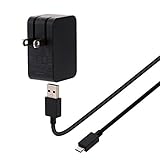 Surface 3 USB Charger Zodiac 13W 5.2V 2.5A AC Adapter Detached Power Supply 1623 for Microsoft Surface 3 Tablet Windows 10.8 inch Laptop with 5 feet USB to Micro USB Cable