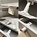 Magnetic Cabinet Locks for Baby Safety, Child Proof System for Cabinet & Drawer, No Drilling and Easy to Install(12 Locks + 2 Keys, White)