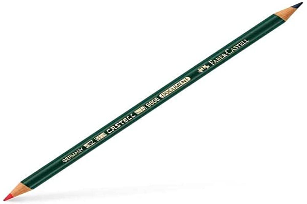 Faber Castell 9608 – Pencil copiativo, 12 Units, Bicolor