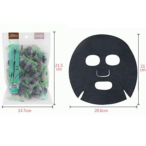 30Pcs/40Pcs Compressed Face Mask Paper, DIY Natural Facial Mask Face Care with Bamboo Charcoal Fiber(30pcs) - Thumbnail 5