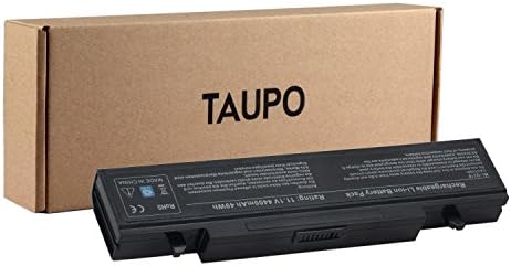 TAUPO New Laptop Battery Compatible with Samsung R480 R530 R580 R540 R730, fits P/N AA-PB9NC6B PB9NS6B AA-PB9NC6W AA-PB9NC5B AA-PL9NC2B AA-PL9NC6W AA-PB9NC6W/E - 12Months Warranty