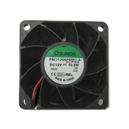 Sunon PMD1206PMB1-A.(2).F.GN 12VDC Fan60mmx38mm 3pin TAC Sensor Extreme Hi-speed 56.5CFM Server/Case Fan