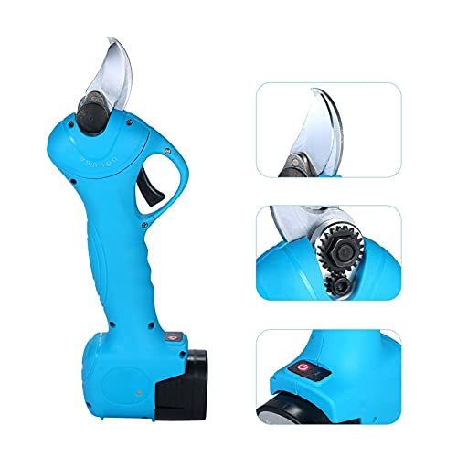 BGSFF Professionelle elektrische Astschere Professionelle kabellose elektrische Astschere mit wiederaufladbarer 2-Ah… – Bild 6