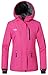 Wantdo Women's Mountain Waterproof Ski Jacket Hooded Winter Snow Coat Insulated Parka Fleece Rain Jacket