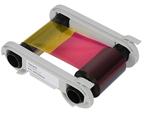 Evolis R5F008EAA YMCKO Colour Ribbon (300 Prints) with Free Three Month Trial of EasyBadge Lite Printing Software