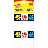 Trend Enterprises Inc. Paw Prints Name Tags