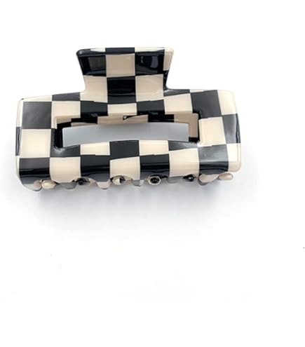Game Day Hair Claw Beaded Checkered Football Sports Fan Mom Accessories Amazon.com: Game Day Hair Claw Clip for Women Beaded  main image 4