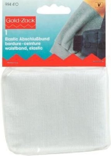 Prym Elastic Waistband, White, On Size