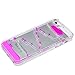 iPhone 6s Plus case,iPhone 6 Plus case,myckuu Liquid Cool Quicksand Moving Stars Bling Glitter Floating Dynamic Flowing Case Liquid Cover for iPhone 6s Plus 5.5inch (DS Rose)