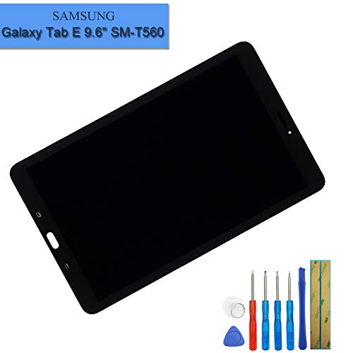 LCD Touch Screen Display Assembly Digitizer Compatible with Samsung Galaxy Tab E 9.6 SM-T560 T561 T567 LCD Display+ Tools - Thumbnail 5