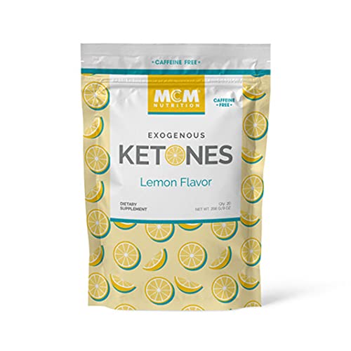 MCM Nutrition Exogenous Ketones Powder and BHB Caffeine Free (Lemon