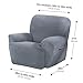 Maytex Collin Stretch 4 Piece Recliner Chair Furniture Cover Slipcover, Blue