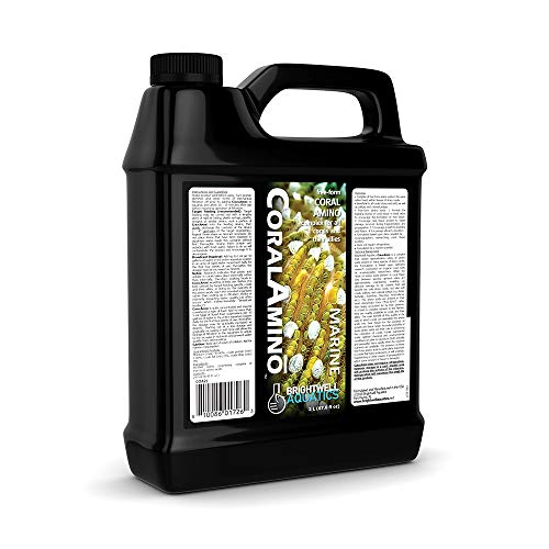 Brightwell Aquatics CoralAmino - Amino Acid Complex for Coral Coloration & Grow…