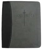KJV Sword Study Bible/Giant Print-Black/Grey Ultrasoft