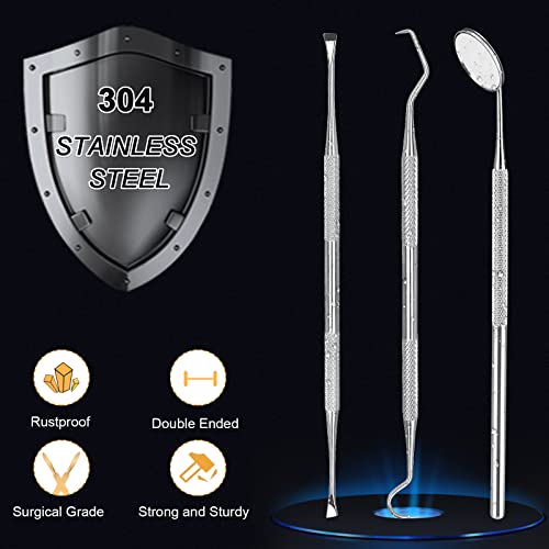 Dental Tools, Professional Dental Pick Tools Kit, Teeth Cleaning