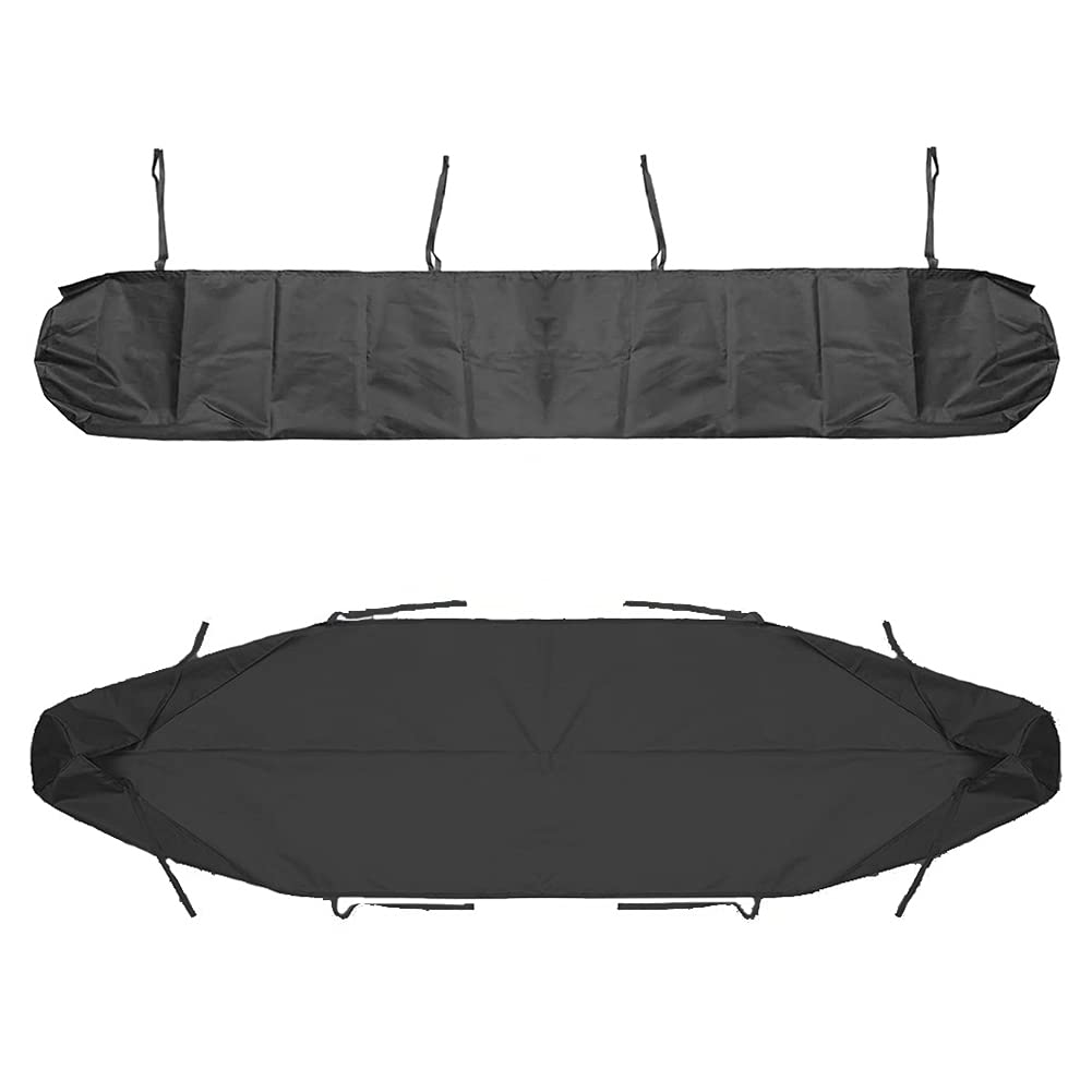 LICHENGTAI Patio Awning Cover, Patio Protection Canopy, Heavy Duty Weather Proof Polyester Fabric, Protective Cover for 2.5M Wide Retractable Awnings, for Garden Patio Outdoor Garden Awning Canopy