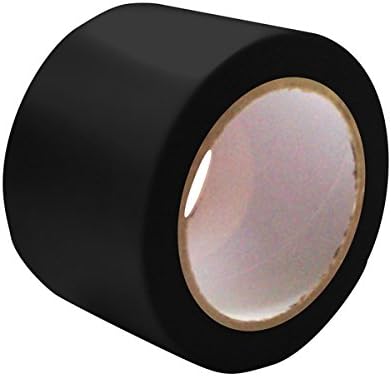 Incom / Top Tape &amp; Label - RVG250BK - Reflective Marking Tape, Solid, Roll, 2 x 50 ft., 1 EA