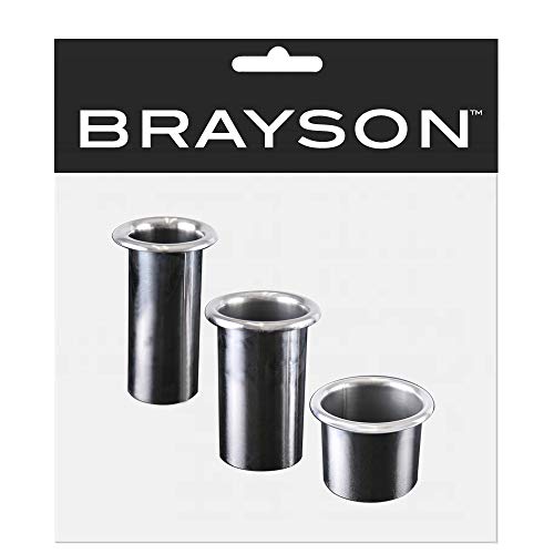 Salon Equipment 3 Pcs Set Chrome Hair Appliance Holder AH-00C