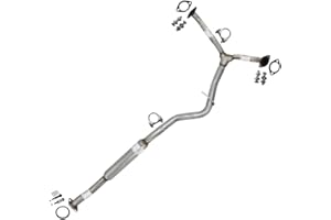 Exhaust Resonator Y-Pipe Kit Compatible for 2009-2013 Subaru Forester 2.5L | Northeastern Exhaust | Stainless Steel | Free Gaskets, Clamps, and Bolt Kit Included | Automotive Replacement Part