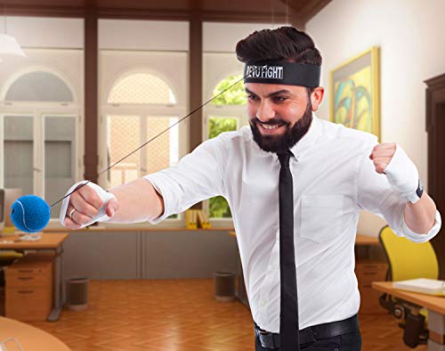 image for Revo Fight Boxing Reflex Ball: Premium Boxing Ball Headband Fight Ball