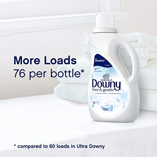 image for Downy Ultra Plus Free & Gentle Liquid Fabric Conditioner (Fabric Softe