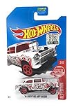 Hot Wheels 2017 Red Edition '55 Chevy Bel Air Gasser 2/12, Exclusive White