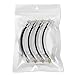 AmzPRO (4 Pack) 4 Inch Short Telephone Cable Rj11 Male to Male 4