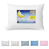 Angel Dreams Toddler Pillow 13x18-Inch Hypoallergenic Washable
