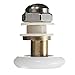 Agile-shop 5x Partiality Shower Door ROLLERS /Runners/Wheels/Pulleys diameter 27mm