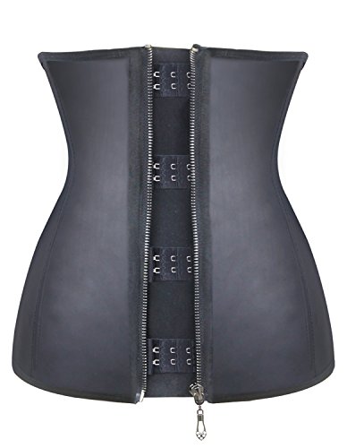 Underbust Corset, Latex Waist Trainer Corset for women