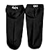 Inorin Unisex Funny Letter Print F Off Low Cut Knit Wool Cotton Sports Ankle Boat Socks