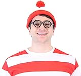 Where's Waldo Deluxe Costume Set (Adult Large)
