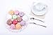 niceeshop(TM) 12 Cavity Flowers Silicone Non Stick Cake Bread Mold Chocolate Jelly Candy Baking Mould+Free niceEshop Cable Tie