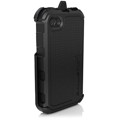Ballistic-HA0778M005-Universal-iPhone-4-HC-Case-and-Holster-Black