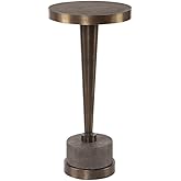 Uttermost Masika - 21.63 inch Accent Table - 10.5 inches Wide by 10.5 inches deep