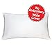 My Perfect Dreams Bamboo Adjustable Shredded Memory Foam Pillow - Sleep Like A Baby Hypoallergenic and Dust Mite Resistant White Bamboo Cover Queen