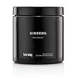 Elevated Ginseng Capsules by Toniiq with 80% Ginsenosides | Superior Panax Ginseng Extract for Cognitive Performance and Libido | 90 Veggie Capsules