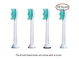 16 Philips Sonicare ProResults HX6014 HX6013 Generic Replacement Toothbrush Heads, fits DiamondClean, Flexcare Series, HealthyWhite, Plaque Control, Gum Health, PowerUp, EasyClean, HydroClean