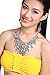 ZLTdream Belly Dance Gypsy Jewelry Accessories Dancing Necklace+Earrings 3pcs/set Silver