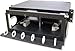 Lynn Electronics 4U Fiber Optic Rackmount Enclosure Panel, holds 12 LGX footprint panels or modules for a maximum capacity of 288 fibers. Fits 19 and 23 inch racks.