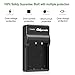 OAproda LP-E17 Rapid USB Battery Charger for Canon EOS Rebel T6i, T6s, T7i, SL2, EOS 200D, 750D, 760D, 77D, 8000D, EOS M3, M5, M6, Kiss X8i Digital SLR Camera, Replace for Canon LC-E17 Charger
