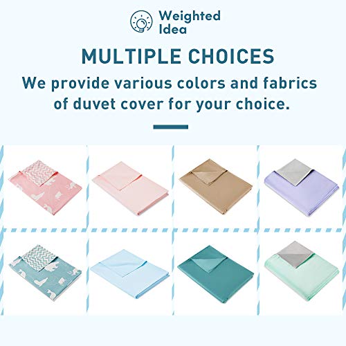 image for Weighted Idea Duvet Covers for Kids Weighted Blanket 41