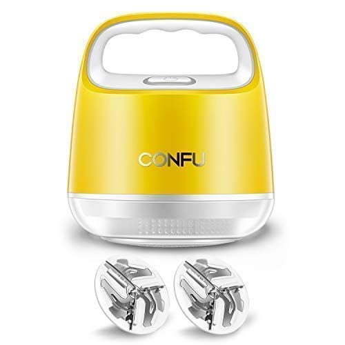 Fusselrasierer CONFU Elektrischer Fusselentferner Zitrone Flusenentferner Flusenrasierer für Kleidung Bettwäsche Sofakissen U