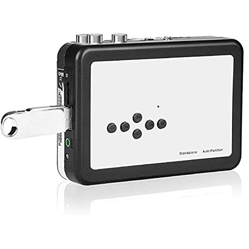 ZXY Tape Walkman A Cassetta Audio Portatile Player - Standalone Cassette To MP3 Converter/Recorder [Salva Flash USB…