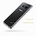 EasyAcc Crystal Clear Slim Case for Samsung Galaxy S8 Plus, Transparent Anti-Slip Anti-Scratch Cover Soft TPU Frame and Acrylic Hard Back Protective Shockproof Bumper Case Compatible with Galaxy S8 +