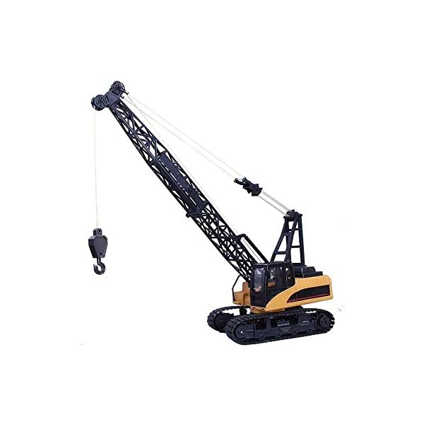 LKNJLL RC-Cars for Kinder, Fernbedienung Bagger Spielzeug Groß, Ingenieurwesen Fahrzeug Tower Crane Fernbedienung…